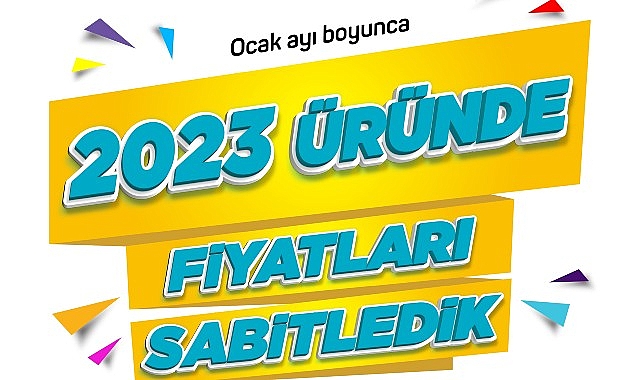 A101, 2023 Ürünün Fiyatlarını Sabitledi