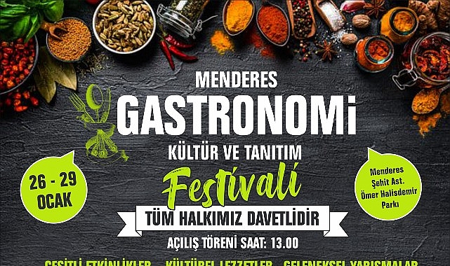 Menderes'te Gastronomi Kültür ve Tanıtım Festivali Rüzgarı