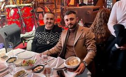 Şafak Sezer, Mesut Eren'in misafiri oldu