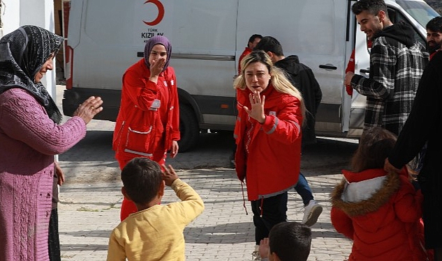 Kızılay'dan Afetzedelere Psikolojik İlk Yardım