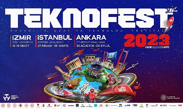 Türkiye'nin Festivali TEKNOFEST İçin Hazırız! SenGeleceksinDiye İzmir, İstanbul ve Ankara'dayız…