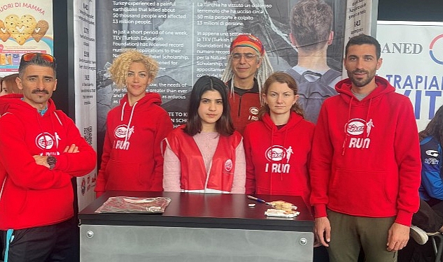 “Eker I Run" birincileri Roma Maratonu'nda afetzedeler için koştu