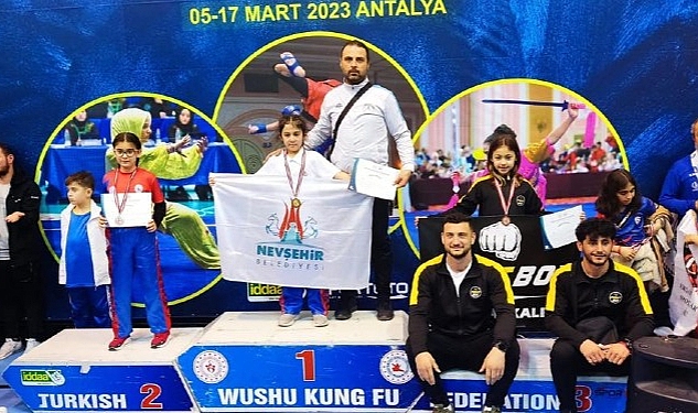 Nevşehir  Sporcuları Wushu Kung-Fu Türkiye Şampiyonası'ndan 18 Madalya İle Döndü