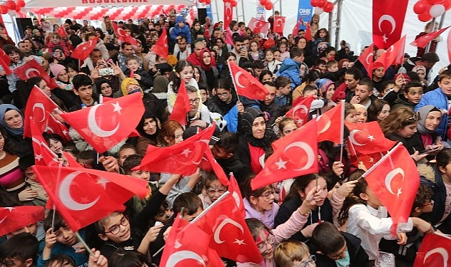 Canik'te Çocuklar 23 Nisan Coşkusunu Yaşadı