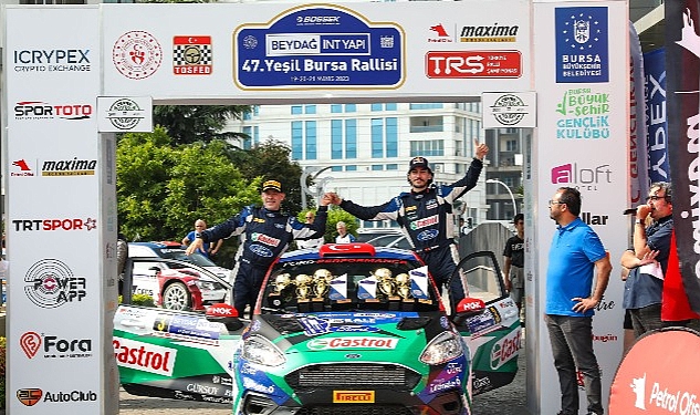 Castrol Ford Team Türkiye, Yeşil Bursa Rallisi'ni Zirvede Tamamladı