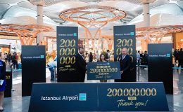 İGA İstanbul Havalimanı  200 milyonuncu yolcusunu ağırladı