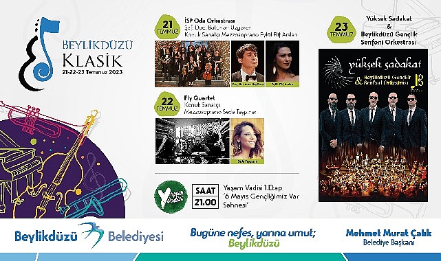 8. Beylikdüzü Klasik Müzik Günleri başlıyor