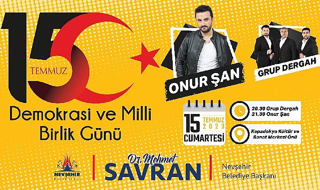 Başkan Savran'dan 15 Temmuz Daveti