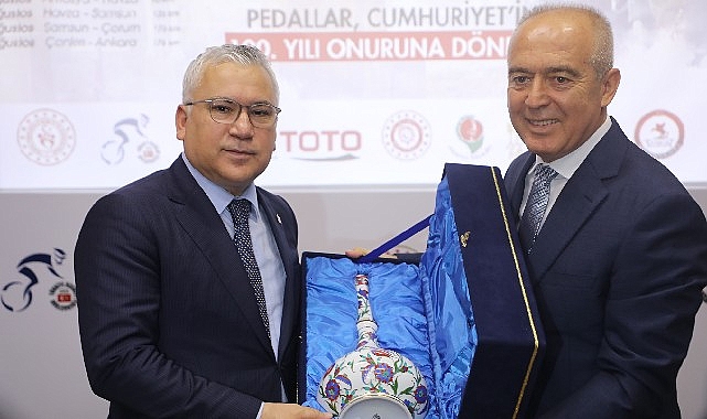 Cumhuriyetin 100.Yılında Sivas'tan Ankara'ya Uluslararası Bisiklet Turu Basın Lansmanı Yapıldı-25 Temmuz 2023