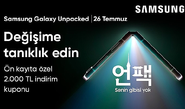 Hepsiburada'da Geleceğin Galaxy'si için Ön Kayda Özel 2.000 TL Kupon Fırsatı