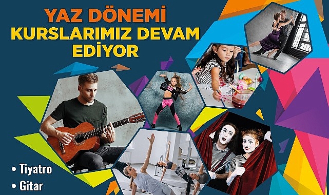 Narlıdere'nin Kültür Sanat Kursları yazın da devam ediyor