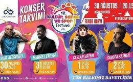 12. Kültür, Sanat ve Spor Festivali Başlıyor