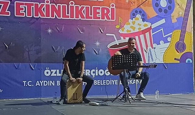 Aydın Büyükşehir Belediyesi Yaz Etkinliklerine Devam Ediyor