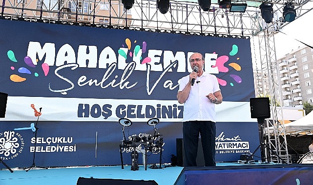 Selçuklu'da “Mahallemde Şenlik Var" Etkinlikleri sürüyor