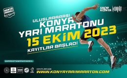 Uluslararası Konya Yarı Maratonu'na Kayıtlar Başladı