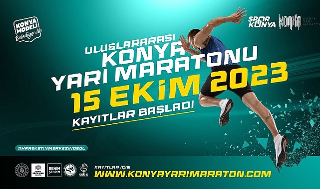 Uluslararası Konya Yarı Maratonu'na Kayıtlar Başladı