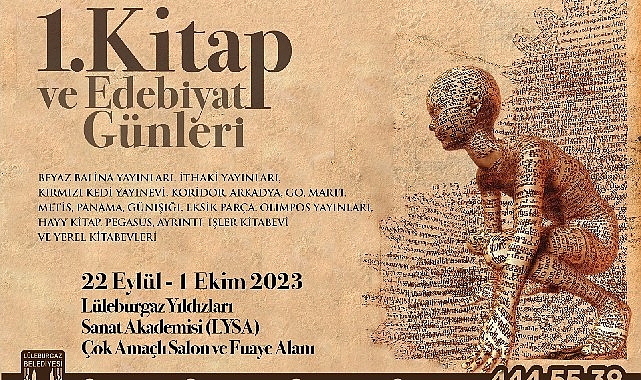 Lüleburgaz'da 1. Kitap ve Edebiyat Günleri başlıyor!