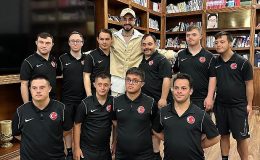Rapçi SEFO, TFF Ödül Töreninin Ardından Genç Sporculara Moral Verdi