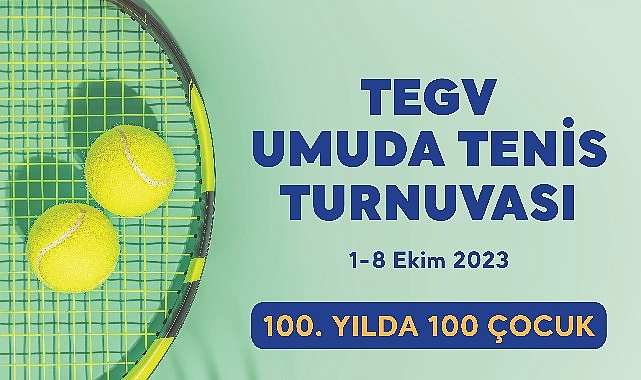 “Umuda Tenis Turnuvası" 1 Ekim'de Başlıyor