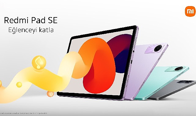 Xiaomi'nin Yeni Tableti Redmi Pad SE Türkiye'de Satışta