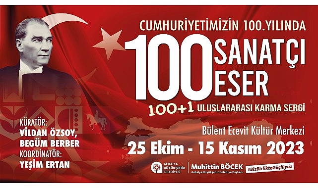 Cumhuriyet'in 100. Yılı kutlanıyor