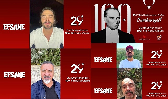 EFSANE ekipten 29 Ekim kutlaması