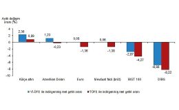 Aylık en yüksek reel getiri külçe altında oldu