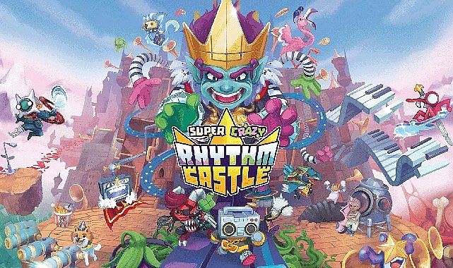 &apos;Super Crazy Rhythm Castle' PlayStation®5, PlayStation®4, Xbox Series X|S, Xbox One, Steam® ve Nintendo Switch™'e Çıkış Yaptı!