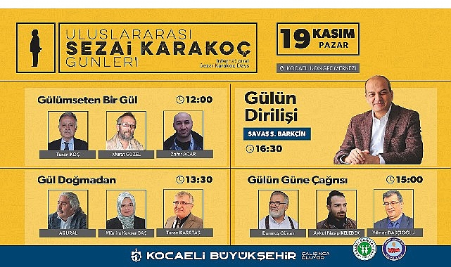 Uluslararası Sezai Karakoç Günleri başlıyor