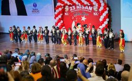 Didim Belediyesi Deniz Yıldızları Kreş ve Gündüz Bakımevi öğrencileri, 23 Nisan Ulusal Egemenlik ve Çocuk Bayramı'nı büyük bir coşku ile kutladı